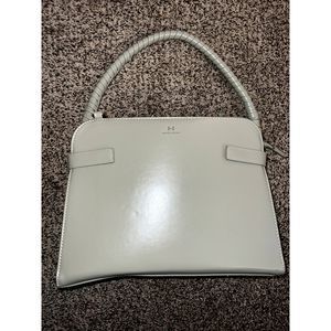 H Halston Women's Crossbody Tan Purse Bag Detachable Strap Heritage